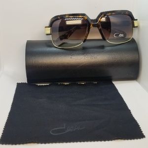 Cazal 670 brown with tinted lens classics ledgends